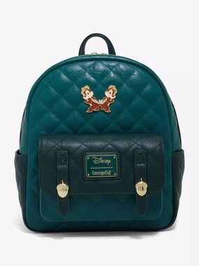 Loungefly Disney Chip & Dale Quilted Mini Backpack — BoxLunch Exclusive